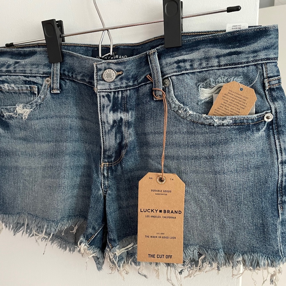 LUCKY jean shorts (cut offs)